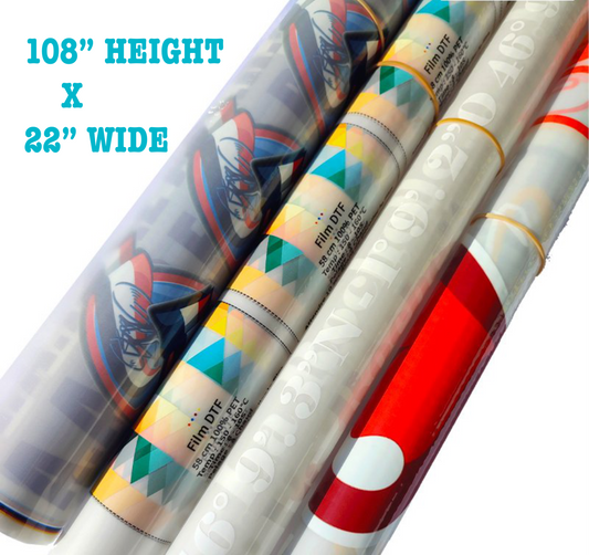 108" Height X 22" Wide Gang Sheet